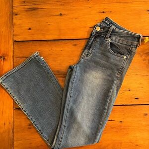 American eagle super stretch boot cut jean size 6 regular